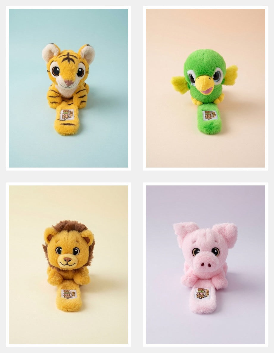 Bangle Pet Bracelets - 4 Animal Set